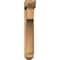 Ekena Millwork Westlake Arts and Crafts Smooth Bracket w/ Offset Brace, Western Red Cedar, 5 1/2"W x 24"D x 32"H BKT0604X24X32WTL03SWR - alternate 4